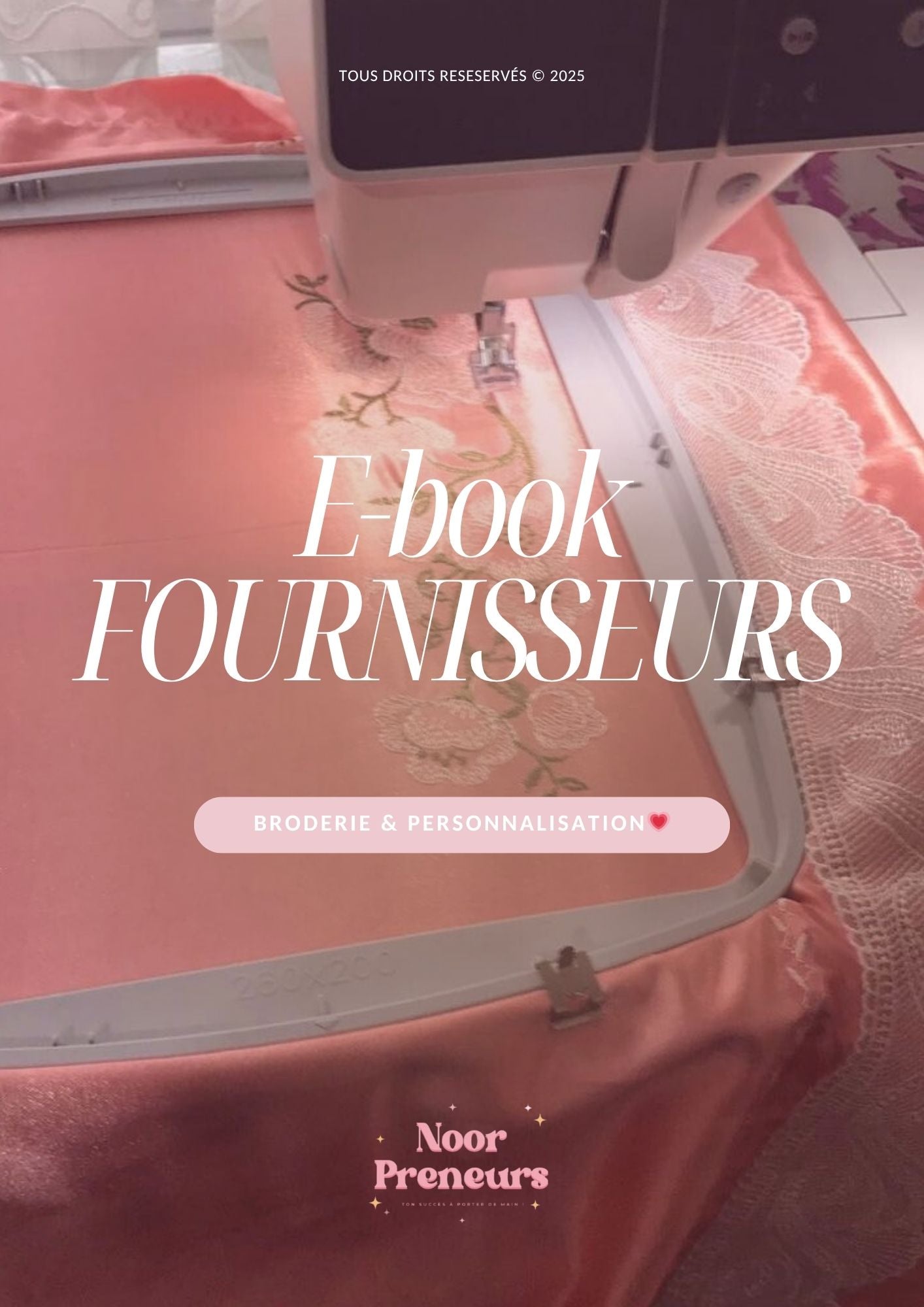 E-book FOURNISSEURS : Broderie & Personnalisation 🪡🧵