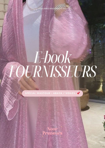 E-book FOURNISSEURS | MODESTE : abaya, voiles…